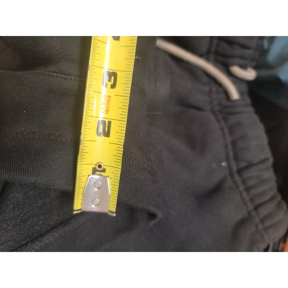 Essentials Fear Of God Soccer Fleece Shorts Jet Black Size 8 - Picture 8 of 8
